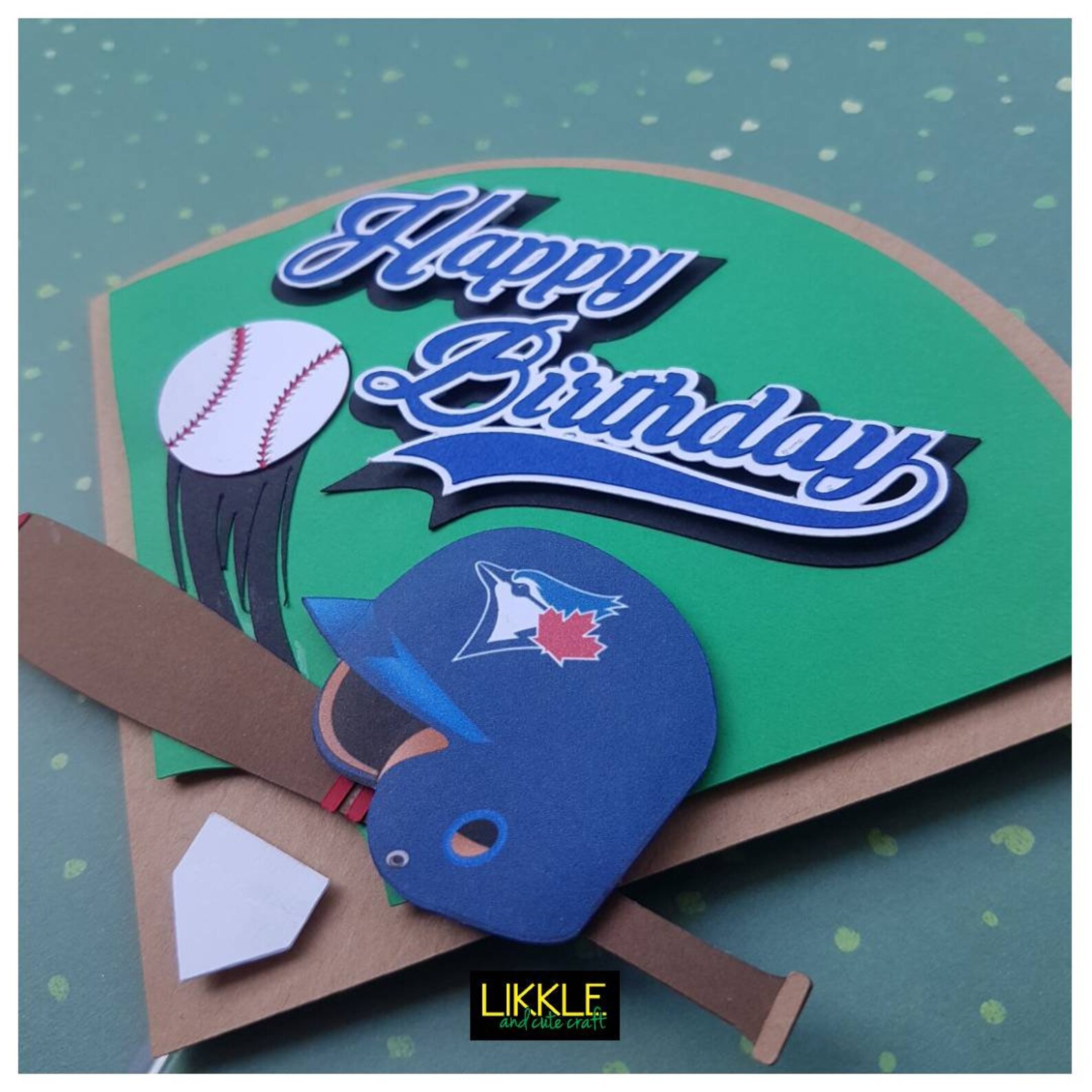 MLB Toronto Blue Jays Baseball Team Cake Topper customized Etsy