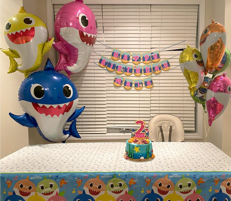 Underwater Theme Party Decorations - Party Set Custom Party Decoration Personalized Room Banner Ocean Shark Themed Birthday Custom Banner And Cake Topper Underwater Theme Party Supplies Paper Party Supplies Kromasol Com : Under the sea themed decorations.