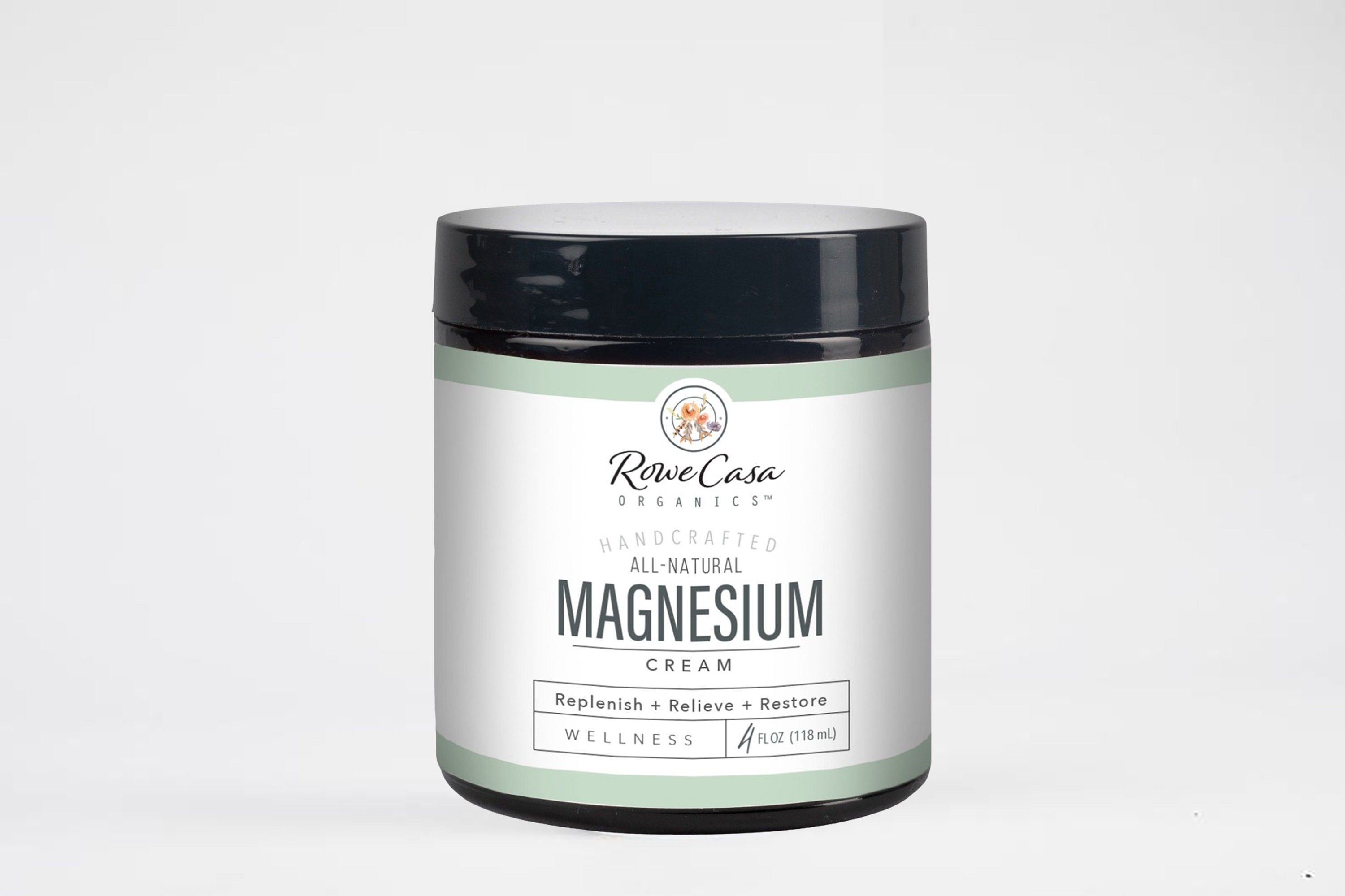 Magnesium Cream AllNatural Remedy for Migraines Headache Etsy