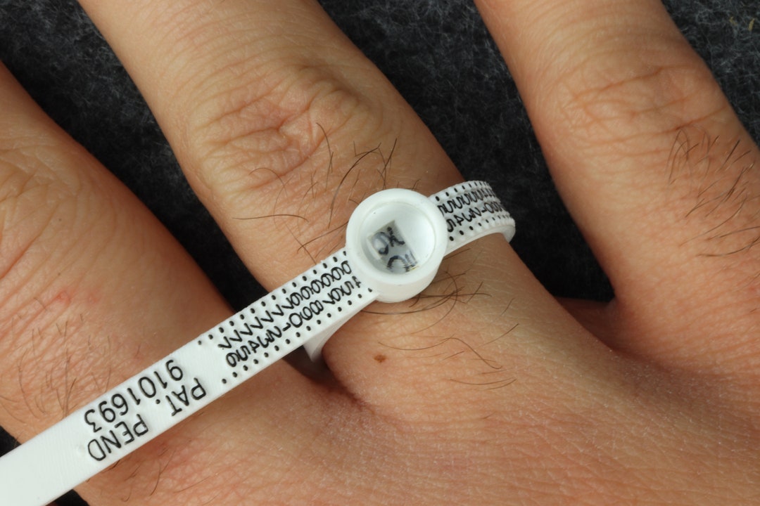 Ring Measure, Ring Tape Measure, Ring Sizer, Multisizer, Determine Ring