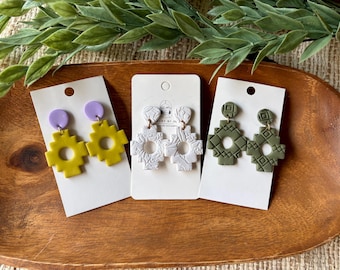 Western Aztec Earrings