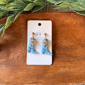 Cowgirl Stiefel Ohrringe