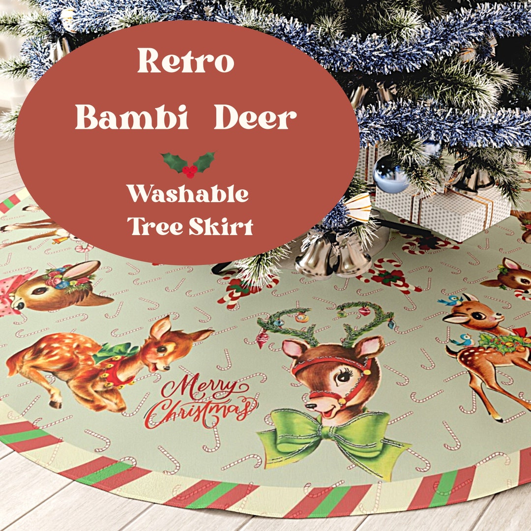 Deer Tree Skirt 