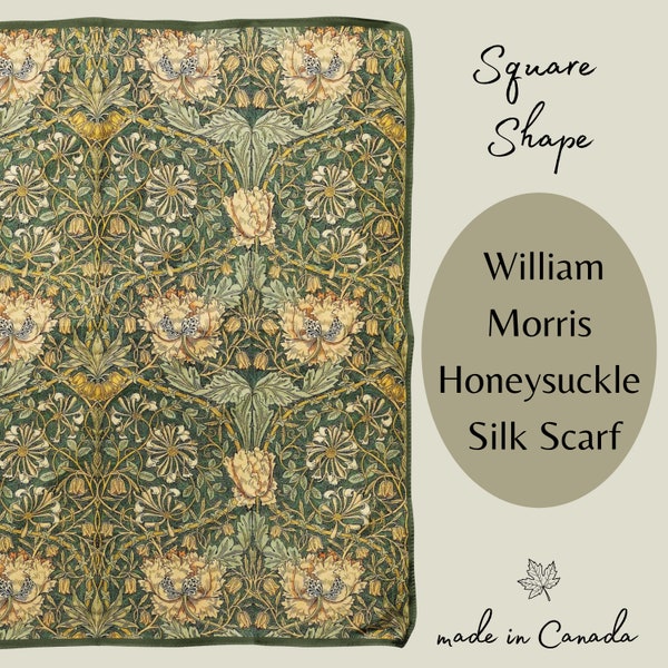 william morris silk tie