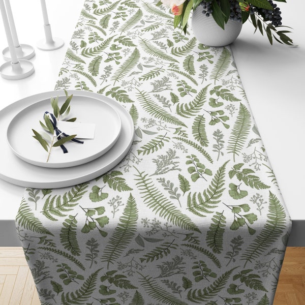 Eucalyptus Table Runner Etsy