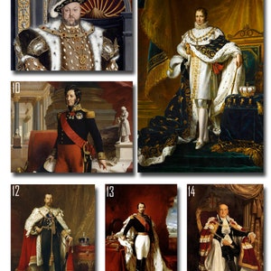 Personalized Historical Portrait, Royal Portrait, Renaissance Portraits, Victorian Portrait, Governor General Portrait, Fathers Day Gift image 6