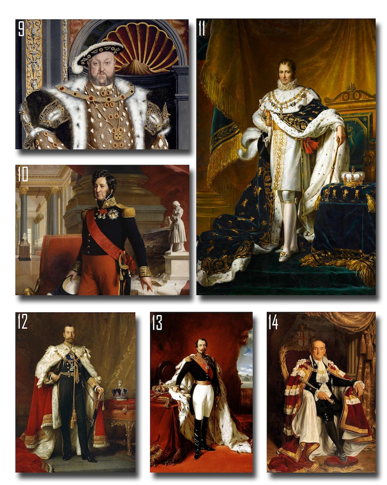 Personalized Historical Portrait, Royal Portrait, Renaissance Portraits, Victorian Portrait, Governor General Portrait, Fathers Day Gift image 6