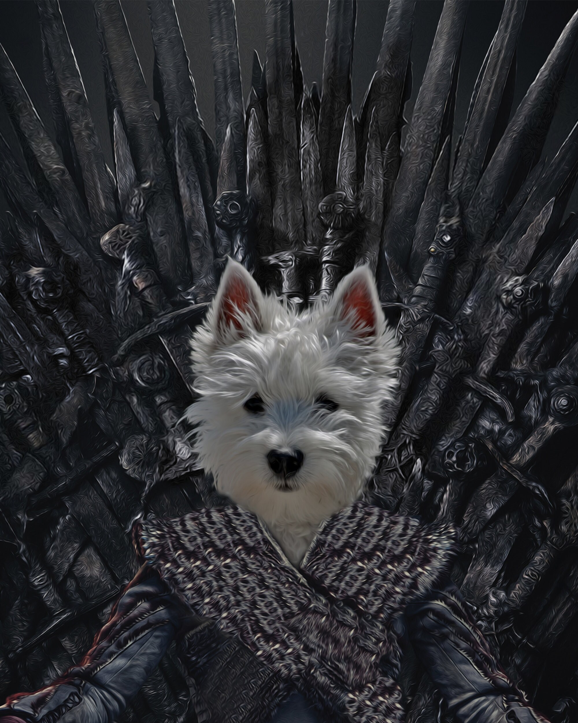 iron throne dog