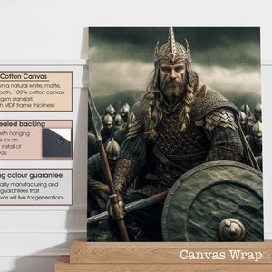 Custom Unique Viking Warriors for Your Journey, Personalized Warrior Legacy in Personal Art, Custom Viking Art, Epic Viking Portraits image 7