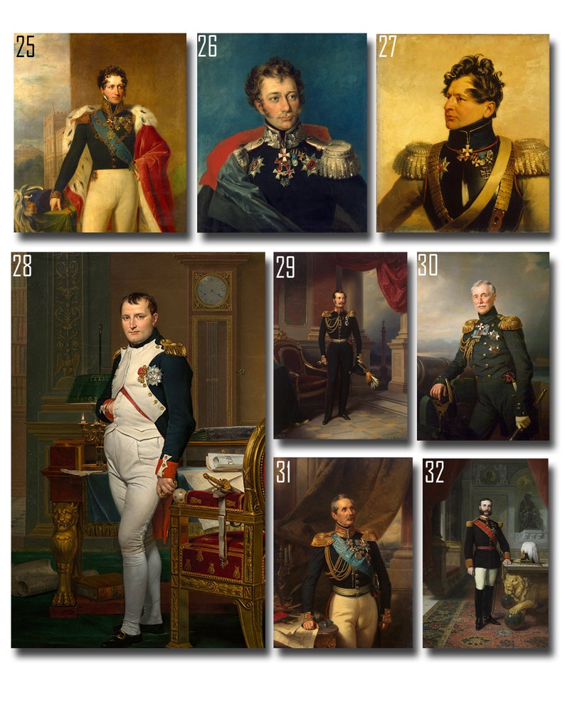 Personalized Historical Portrait, Royal Portrait, Renaissance Portraits, Victorian Portrait, Governor General Portrait, Fathers Day Gift image 8