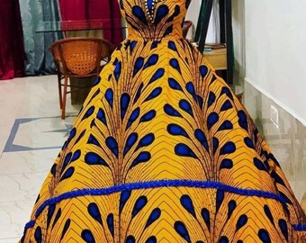 ankara ball gown designs