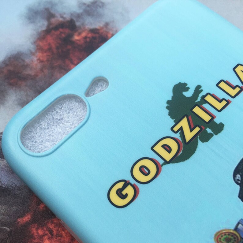 cute iphone case iPhone 11 pro max cover Godzilla spoof funny iPhone 12 mini pro max case