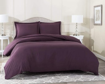 Eggplant Bedding Etsy