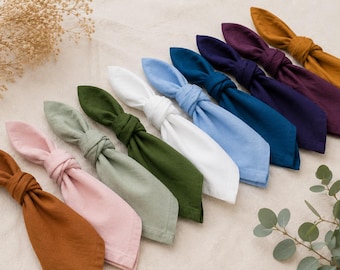 18 kleuren effen bedrukte servetten, bruiloft stoffen servetten, katoenen servet, 100% katoenen stoffen servetten, handgemaakte servetten, herbruikbare servetten