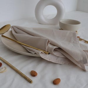 100 Pack of Cotton cloth Wedding Napkins, Natural Color Napkins Dinner Napkins, Cloth Napkins, Cloth Napkins Kitchen Napkins, Wedding Napkin