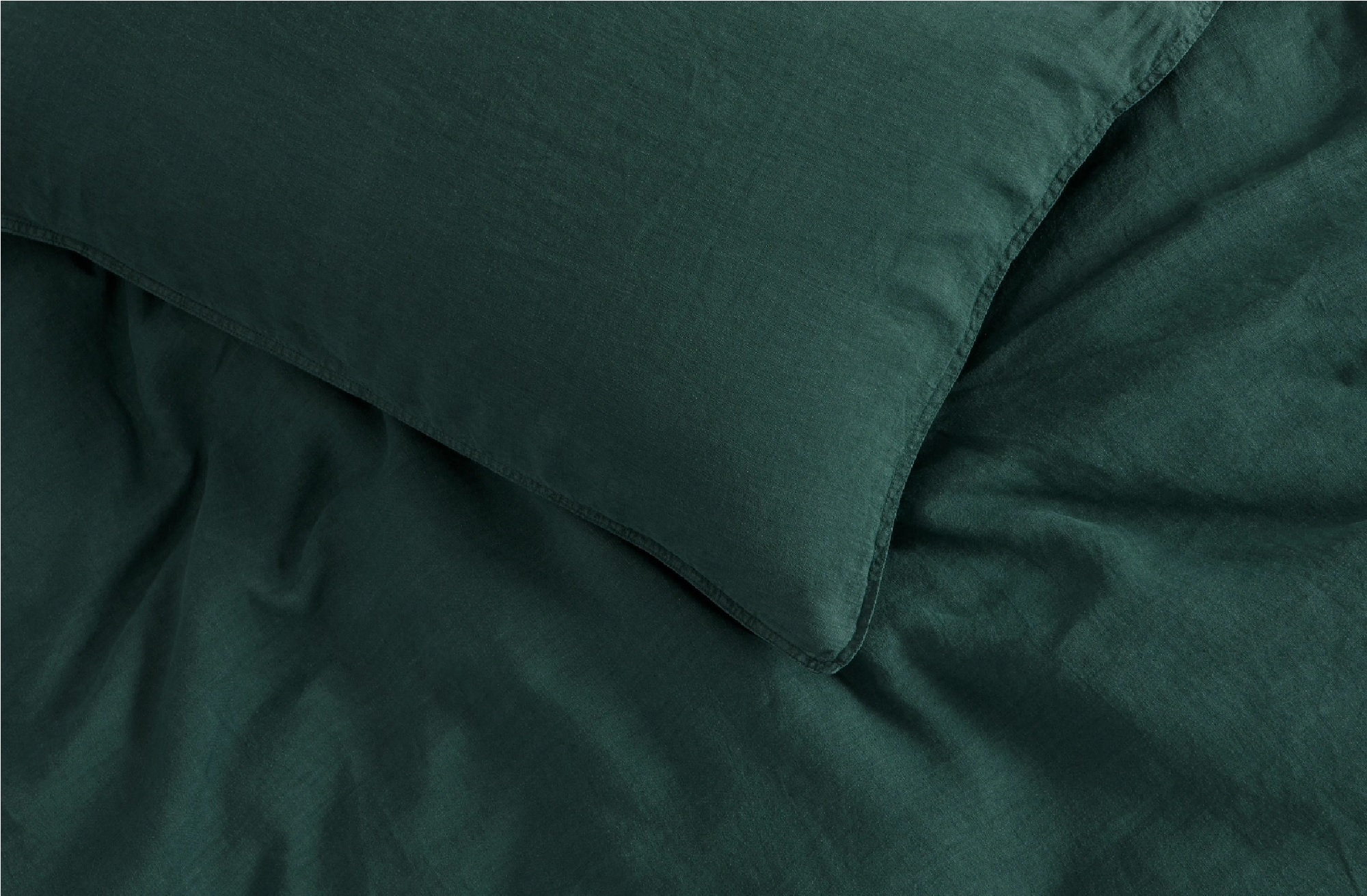 Emerald Green Duvet Cover Green Linen Duvet Cover With Etsy