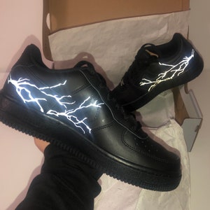 air force 1 black lightning