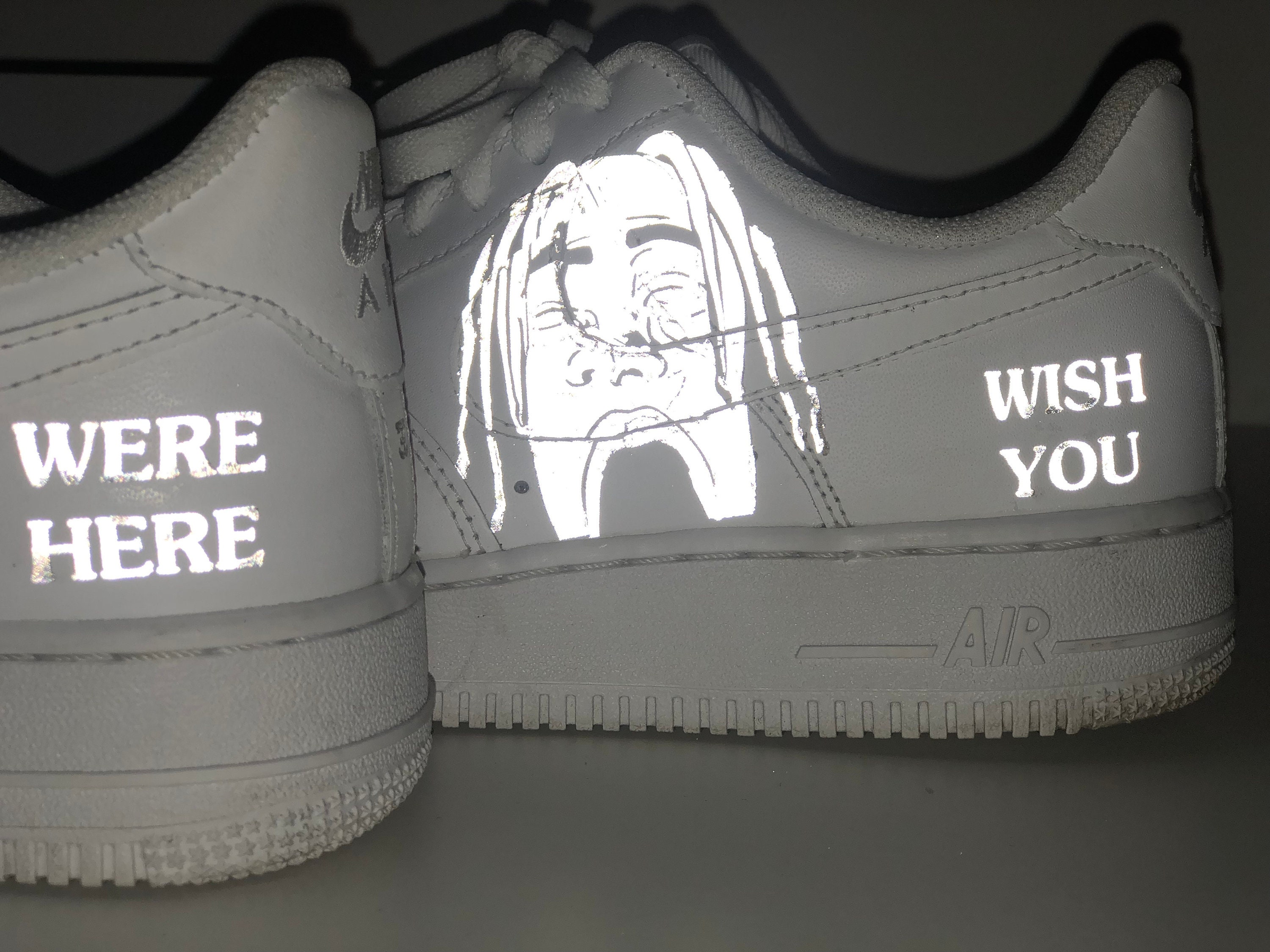 travis scott af1 reflective