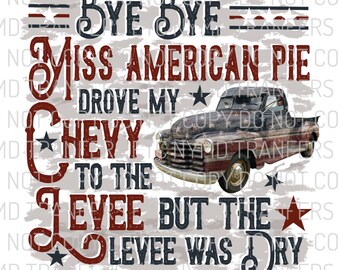 Download Miss American Pie Etsy