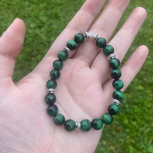 Green Tiger’s Eye Bracelet
