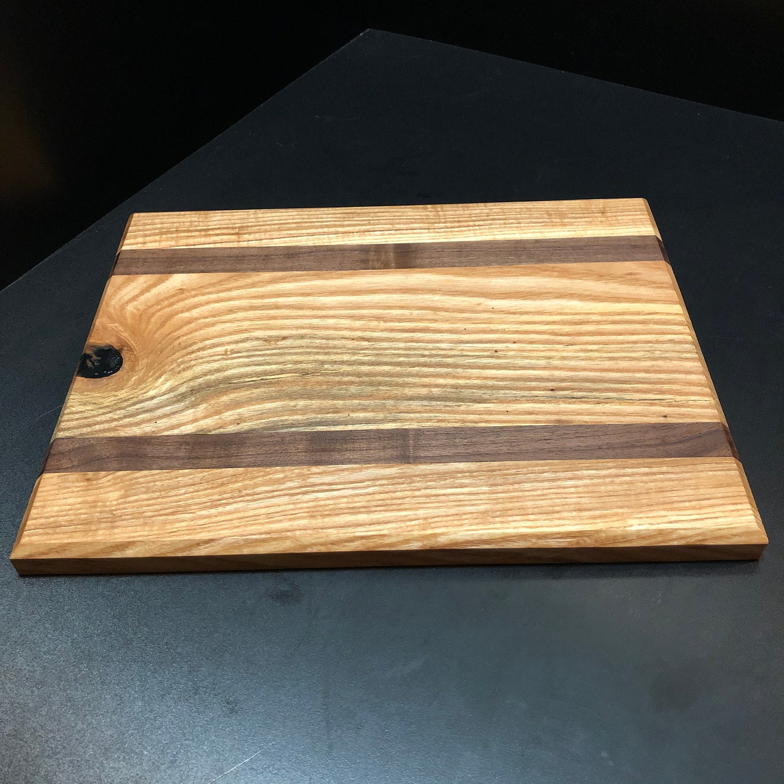 Ash and Walnut Cutting Board Etsy