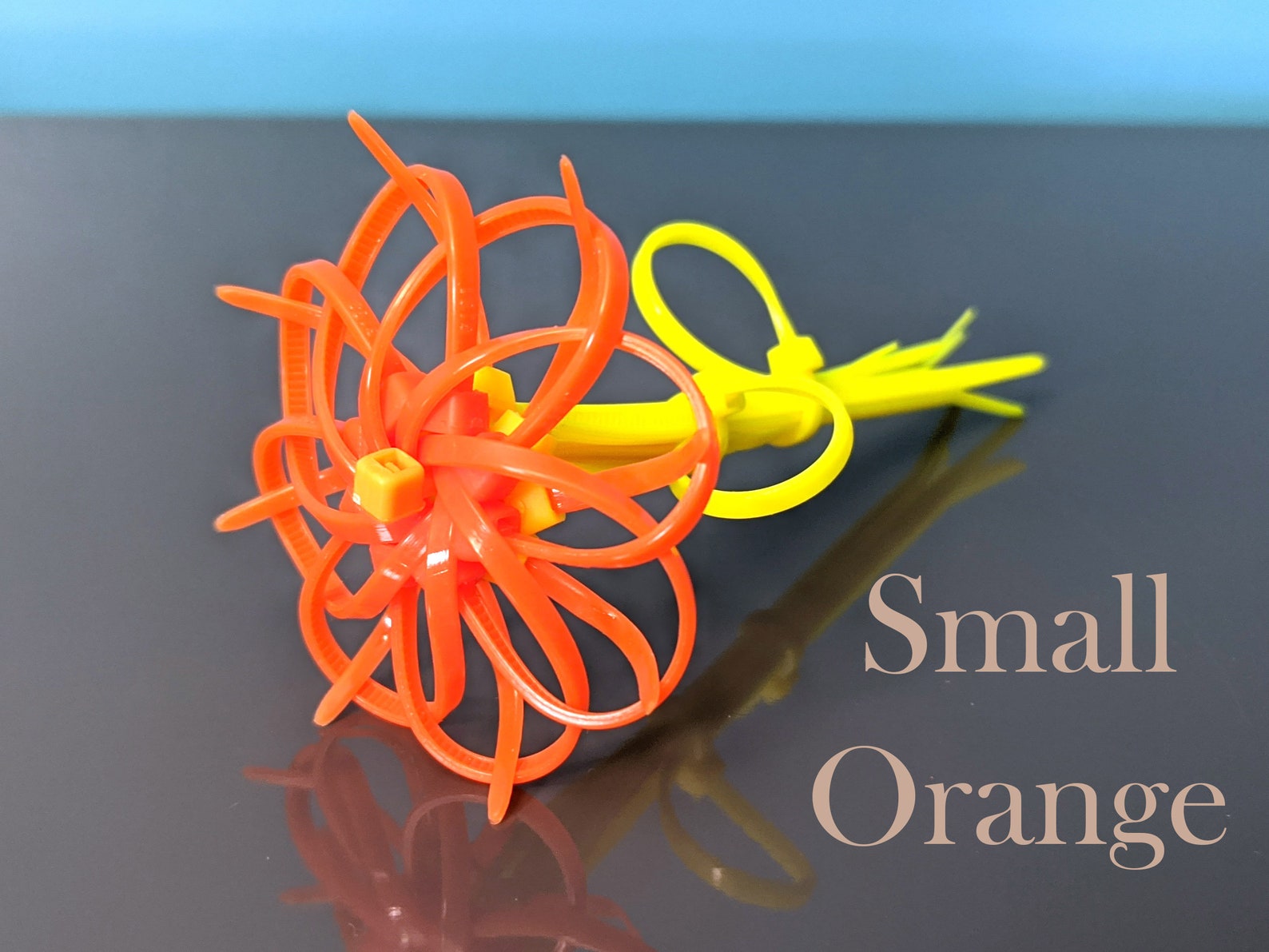 Zip Tie Flowers Cable Tie Flowers Plastic Flowers Zip Tie Etsy.de