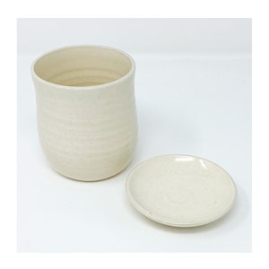 Curated pottery tea cup set