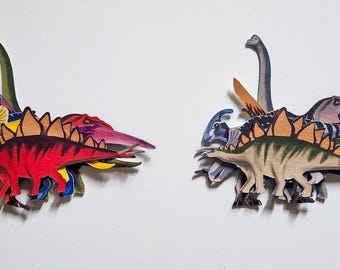 Dinosaur Felt Board Set: Felt Story Pieces for Toddlers
