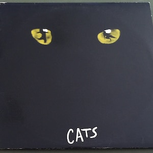 Vintage &#39;83 Vinyl CATS Original Broadway Cast Recording Double Record Album Set ORIGINAL 80s Andrew Lloyd Webber Gatefold L@@K !
