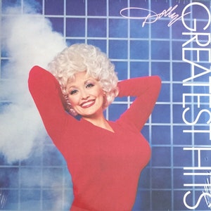 Vintage SEALED 80s Vinyl DOLLY PARTON Greatest Hits Record Album Classic Country 9 To 5 I Will Always Love You Original Pop L@@K ! W@W !