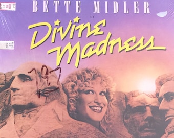 Vintage '80 SEALED Vinyl BETTE MIDLER Divine Madness Record Album Classic Pop Original Soundtrack L@@K !