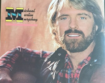 Vintage '82 Country Vinyl MICHAEL MARTIN MURPHY Record Album Still Sealed 80s Classic Western L@@K !