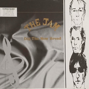 Vintage &#39;82 Vinyl The JAM Dig The New Breed Record Album Live PAUL WELLER Mod 70s Punk Modern World In The City 80s Style Council