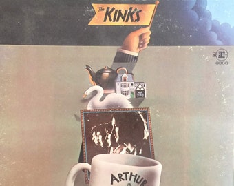 vintage des années 70 The KINKS Arthur Vinyl Record Album Reprise Gatefold Victoria Shangri-La 1969 Ray Davies British Rock Classic 60s
