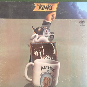 Vintage &#39;70s The KINKS Arthur Vinyl Record Album Reprise Gatefold Victoria Shangri-La 1969 Ray Davies British Rock Classic 60s
