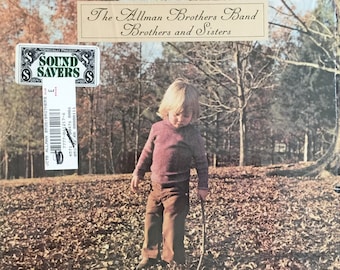 Vintage '70s Classic Rock Vinyl ALLMAN BROTHERS Brothers And Sisters Record Album Duane Gregg Ramblin' Man Southern Rock Jessica Near MINT !