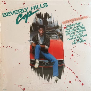 Original &#39;84 Soundtrack Vinyl Beverly Hills Cop Record Album 80s Still SEALED Vintage AXEL F Eddie Murphy Classic Eighties L@@K !