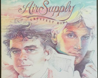 Vintage &#39;83 Vinyl AIR SUPPLY Greatest Hits Record Album 80s Pop Arista All Out Of Love 70s Near MINT