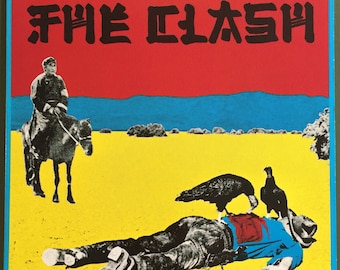 Vintage '78 the CLASH Give 'em Enough Rope Vinyl Record