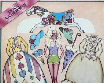 Vintage '77 Vinyl LYNN ANDERSON I Love What Love Is Doing To Me Record Album 70s Country Music Classic w/ Paper Doll Insert ! W@W L@@K !