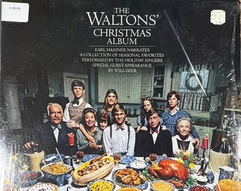 Original '74 The WALTONS CHRISTMAS Album 70s Vintage Vinyl Classic Television Columbia Records Country Holiday Music Carols L@@K !