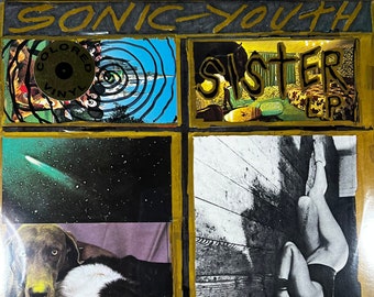 Sonic Youth - Sister Vinyl Record 1987 - Original Richard Avedon