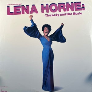 Originele &#39;81 LENA HORNE The Lady En haar muziek Dubbel Record Album Set Classic Jazz Vocals Still SEALED ! Quincy Jones jaren 80 Vintage L@@K !