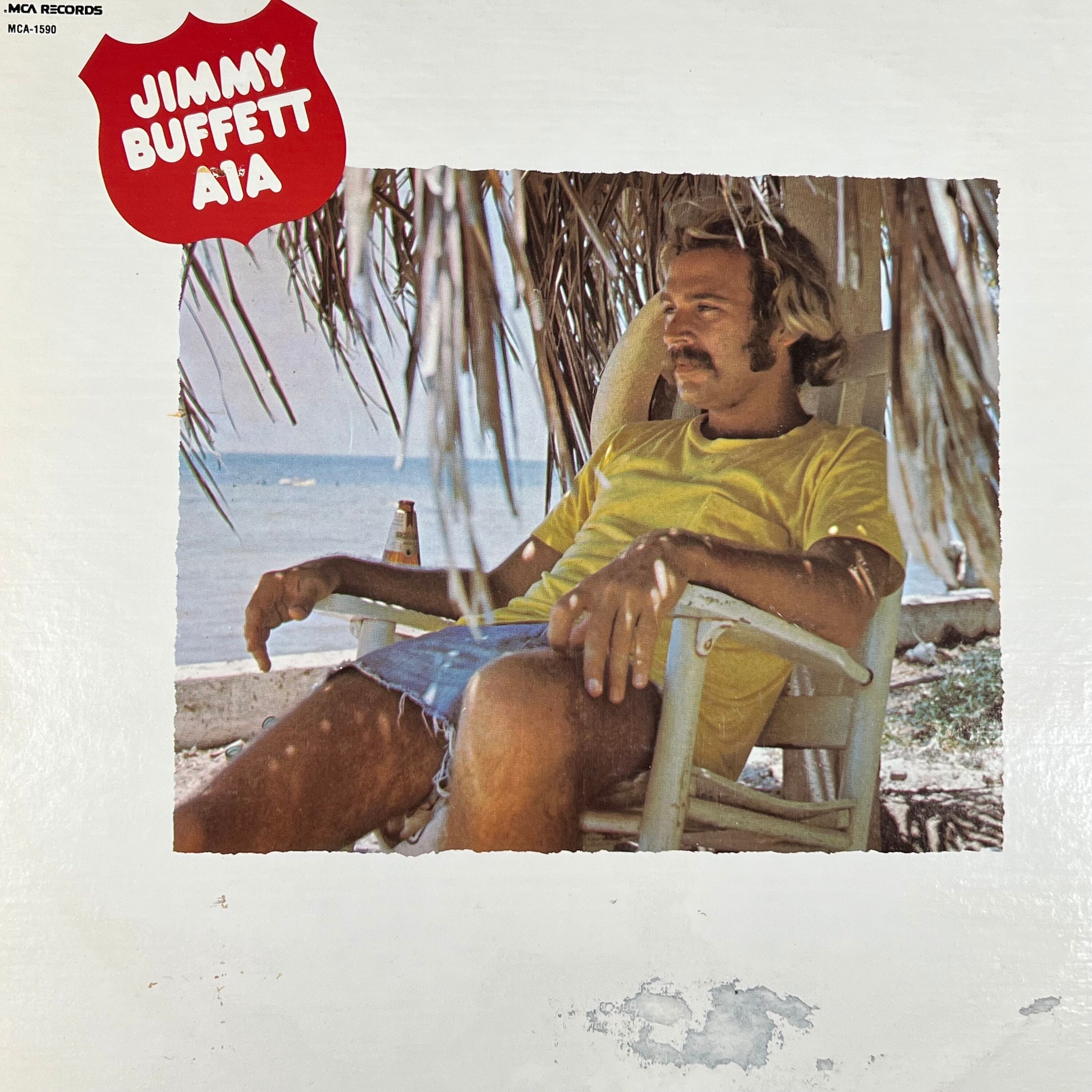 Vintage '74 Jimmy Buffett A1A Record Album Classic 70s Easy Glide