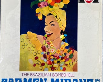 Rare Vintage Latin Vinyl CARMEN MIRANDA the Brazilian Bombshell
