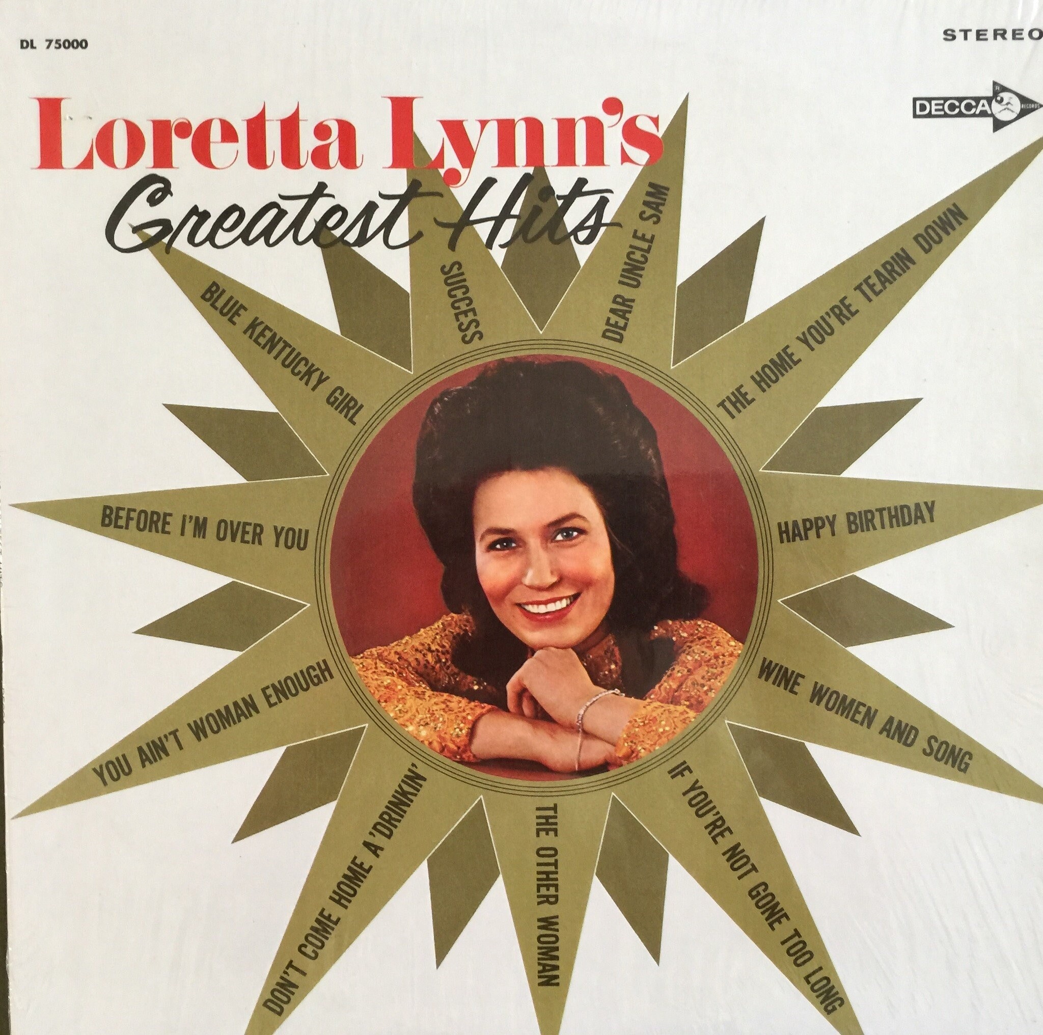 Rare Classic 60s Country Vinyl LORETTA LYNN Greatest Hits Record
