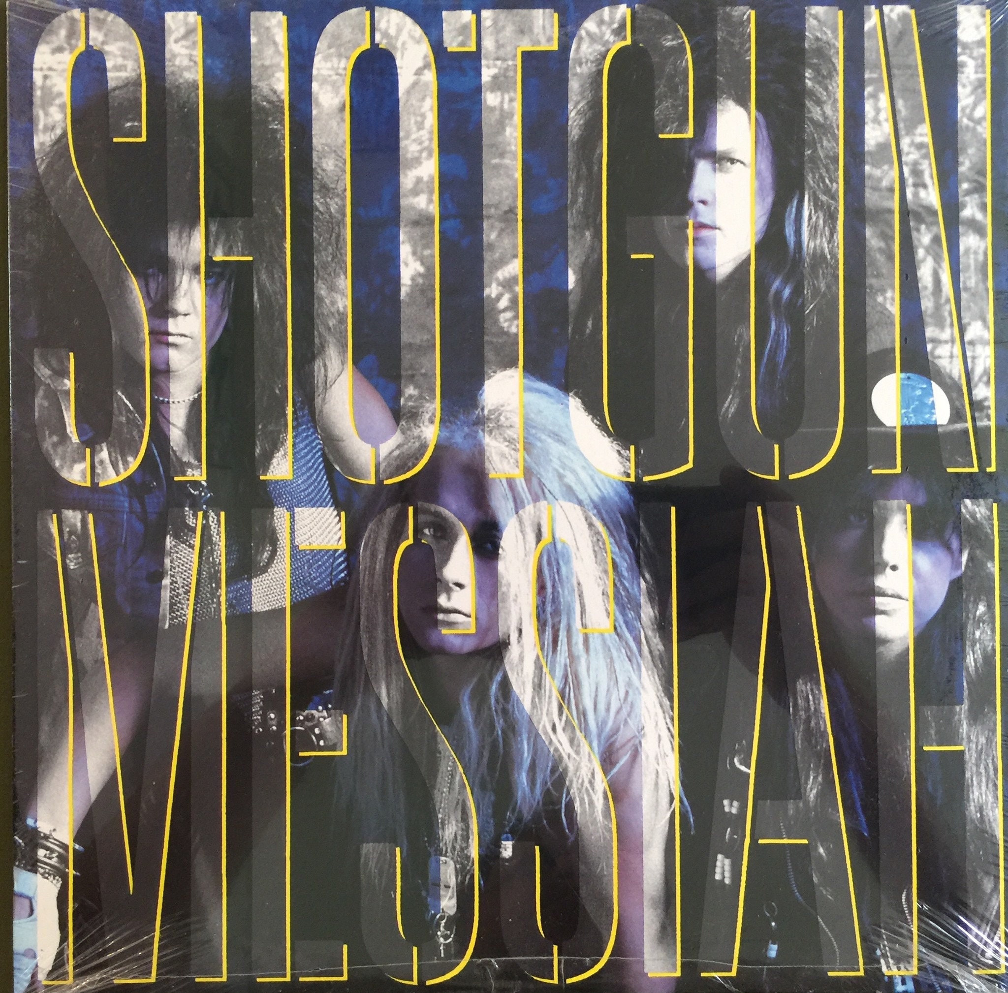 Original '89 Glam Metal Vinyl SHOTGUN MESSIAH Vintage Record
