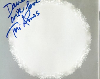 Rare TORI AMOS Under The Pink SIGNED C D Booklet 90s Female Singer Songwriter Alt Rock Autographed L@@K !