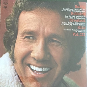 Classic 70s Country MARTY ROBBINS Greatest Hits Volume III Record Album Still Sealed ! Vintage Country Vinyl 60s Columbia Nashville L@@K !