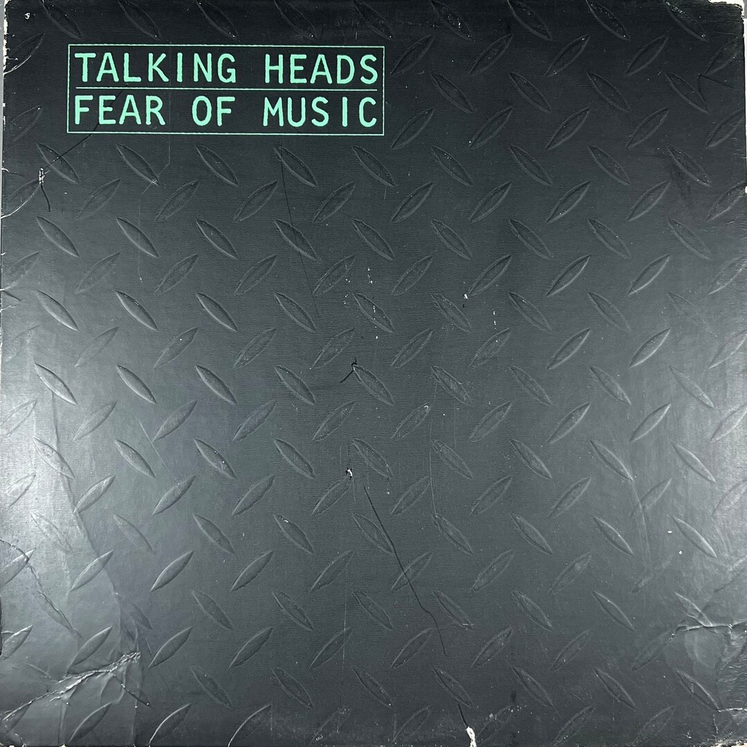Rare Original Post Punk '79 Vinyl TALKING HEADS Fear of Music